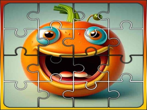 halloween pumpkin Jigsaw Game — Casual