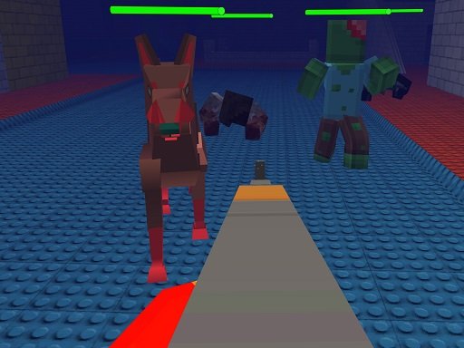 Revenge Of the PixelMan Survival — Menembak